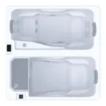 ICELAND DUO kallt badkar